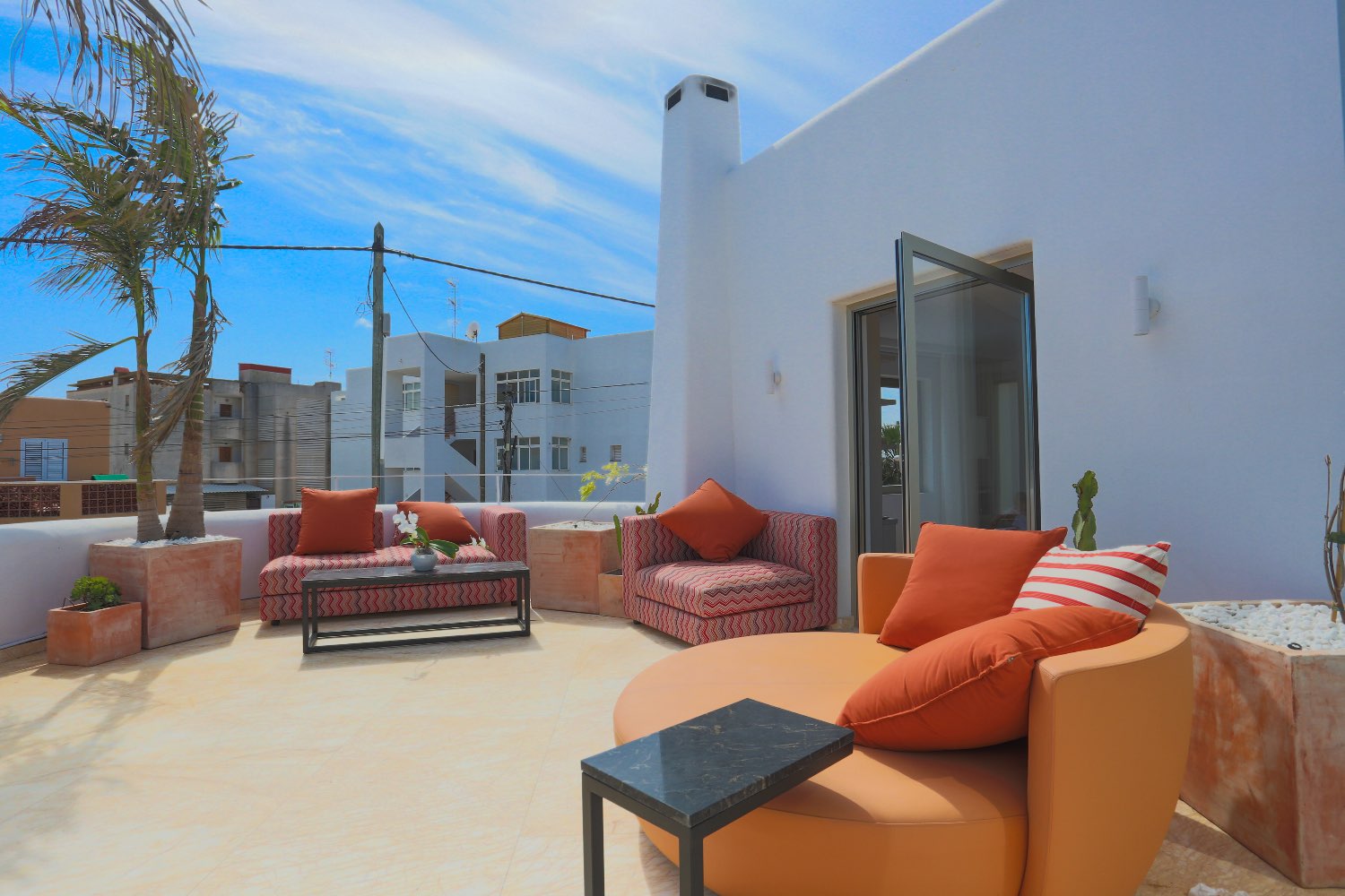 Ibiza Den Bossa Appartements Penthouse Jacuzzi Front de Mer 4 Chambres