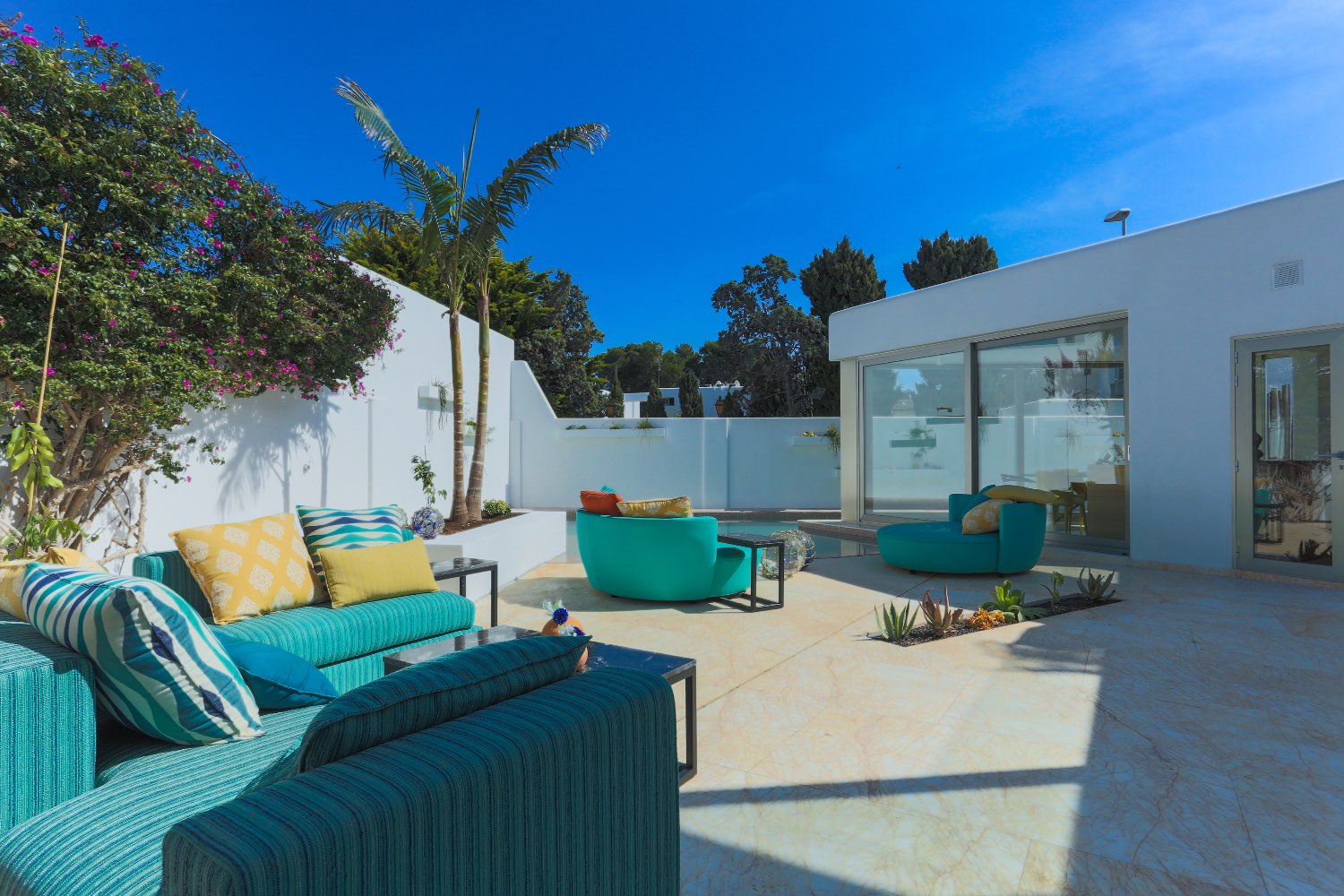 Ibiza Den Bossa Lejligheder Penthouse Jacuzzi Sea Front 4 soveværelser
